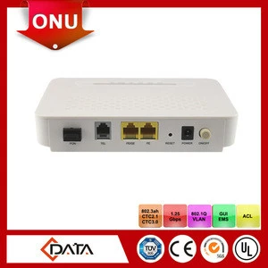 China supplier network switch 1GE 1FE 1 POTS HGU EPON ONU