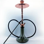 China supplier  smoking shisha hookah glass  base  nargile chicha glass vase