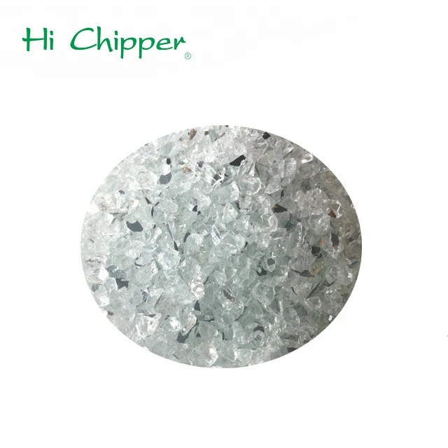 China Terrazzo Crystal Clear Crushed Mirror Glass Chips