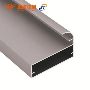 China top Suppliers brushed anodized aluminum profile assembly accessories for kitchen cabinet