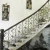 Import China Wrought iron stair railing parts for outdoor decoration from China