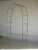 Import chinese garden arch hand forged wrought iron style flower garden arch from China