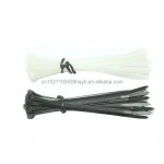 Chinese Manufacturer High Quality Nylon Hook And Loop Cable Tie Self locking Cable Ties 3X150mm