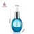 Import Circle Blue Glass Serum Cosmetic Custom 30 Ml Glass Dropper Bottle from China