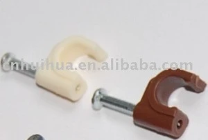 Circle nail clip,nail clip,cable clips