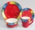 Import Classic Chile design stoneware hand painted 30pcs dinnerware set from China