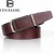 Import Classic Man Soft Genuine Leather Unique Designer Brown Belt from China