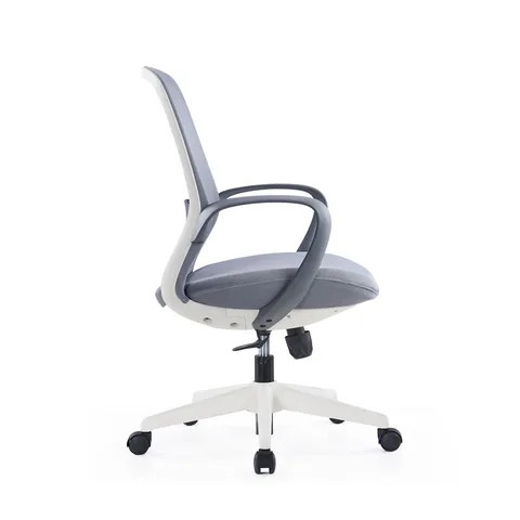 Classic Office Chair Ergonomic Tilt-Locking Mechanism Swivel Chair Medium Back Mesh Medium Back Mesh Chair Premium