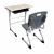 Import Classroom Furniture Single Seat Student Desks Adjustable Height School PP Plastic Chairs High permeability Desk And Chair from China