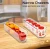 Import Clear Plastic Stackable Set of 6pc Kitchen Pantry Cabinet Freezer Refrigerator Storage Organizer Bins with Handle from China