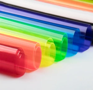 Color PVC Products Internal suction plastic raw materials Sample Customization PVC/PET Manufacturers