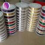 colorful copper wire 0.1--0.8mm jewelry findings metal wire