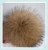 Import Colorful Fur Ball Keychain in Animal Fur/Raccoon Fur Pompons Beanies Pompom from China