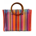 Colorful Stylish Handbags for Women Multi Color Ladies Tote Bag for Daytime and Evening Bag