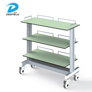 Commercial Hospital Furniture Carts Medical Delivery Trolley For Sale