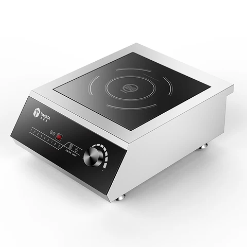 Commercial Single Induction Cooker 3.5kw-5kw For Restaurant Kitchen Cooking
