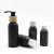 Import complete leather skincare personal care long travel shampoo bottle set for man from China