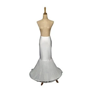 Concise design Most popular Fishtail single steel waist petticoat petticoat fabric