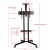 Import conference cart 32-65 inch LCD TV display rack TV mobile bracket video adjustable Movable TV stand from China