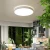 Import Contemporary creative surface 48w colorful smooth finish led Ceiling Light for living room from China