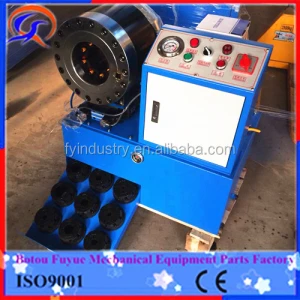 Contemporary new products rubber hose locking machine 6-51mm
