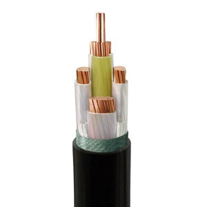 Copper Conductor XLPE Insulation PVC Sheath Steel Wire Armored Power Cable