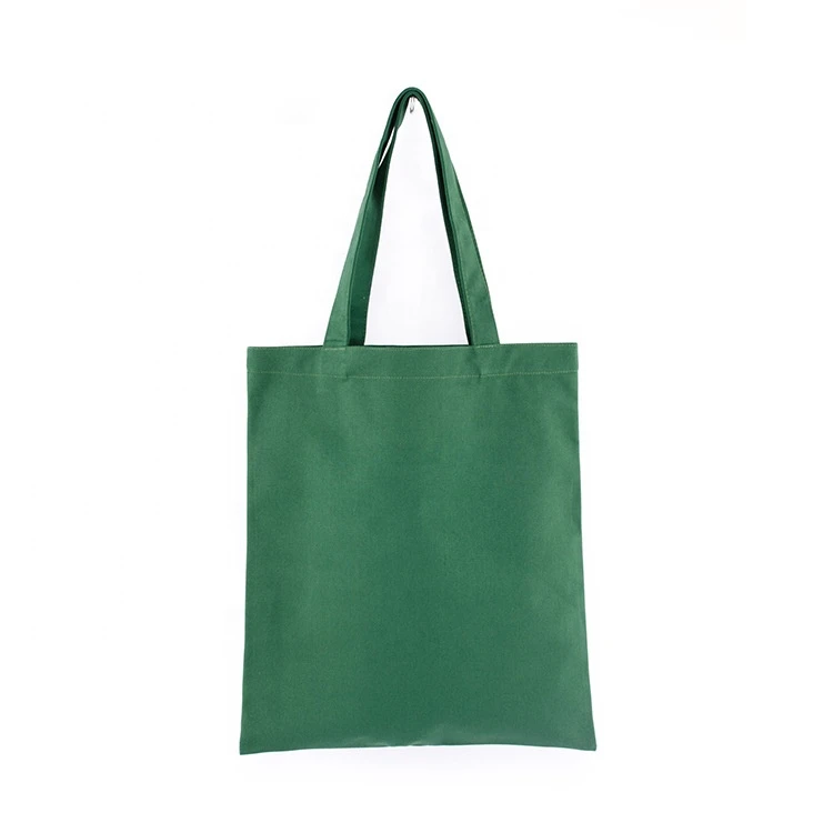 Cotton Canvas Tote Bag Wholesale With Custom Printed Logo Daily Use Reusable Eco Cotton Travel Casual Shopping Women Bag