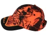 Cotton Orange Color Men&#x27;s Baseball Cap High Profile Subdued Urban Digital Camouflage Camo Adjustable Hat