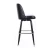 Import Counter height swivel club bar stool with footrest, coffee house counter stool, commercial bar furniture from China
