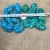Import crystal Turquoise colored pea gravel & crushed stone from China