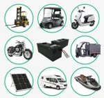 CTECHi 24V 36V 48V 60V 72V Automated Guide Vehicle AGV WMR Wheeled Mobile Robot Work Truck Forklift LiFePO4 Lithium ion Battery