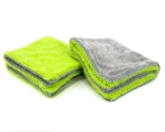 custom 500 gsm kitchen Cleaning cloth luxury hand towel set Wholesale Absorbent Microfiber drying wash Car Towels