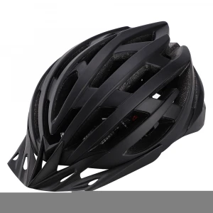 Custom Bike Cycling Mountain Safety Bike Helmet With Visor Protective Rechargeable Light Helmet With Magnetic Lens