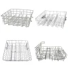 Custom coated dishwasher parts rack basket