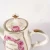 Import Custom Decal Firing Ceramic tea and coffee set Tea cups and kettle set from China