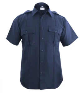 Custom design security guard uniform short sleeves cotton shirt