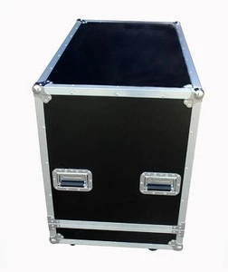 Custom instruments road case rolling aluminum flight case