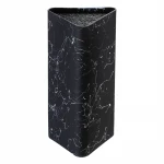 Custom Kitchen Black Marble Coating Plastic Universal Knife Storage Block Triangular tool holder Modeling knife holder