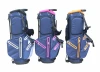 Custom logo OEM wholesale golf stand bag waterproof nylon travel lightweight golf bag with 14 dividers