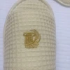 custom logo waffle slipper from china hotel bathroom supplies