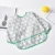 Custom Lovely Long Sleeve Polyester Waterproof Baby Bib set
