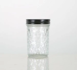 Custom mason jar 100ml 200ml 250ml 350ml 500ml 20 straight sided glass jars  honey jam sauce canned pickle glass jar with lids