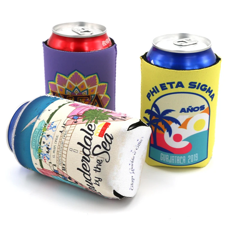 Custom neoprene drink cooler Sleeve  with your own design
