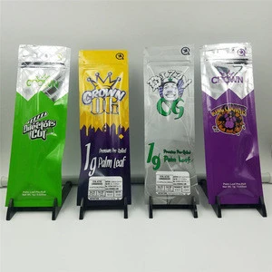 custom printed heat seal pre roll joint packaging bag with your own design