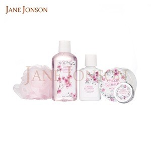 Custom skin care spa gift body wash bath set for lady
