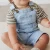 Import custom toddler denim overalls  jeans jumpsuit denim for kids clothes from China