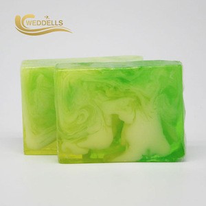 Custom transparent wholesale glycerin soap base for face cleansing
