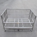 Customizable folding stainless steel pet run cage puppy fence pet fence with wheels