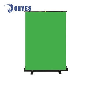 Customize Size OEM Logo Chromakey Solid Photography Studio Floor Rising Green Screen For Background