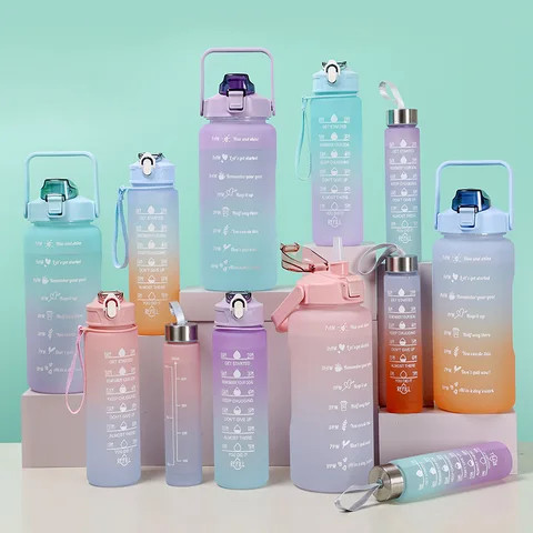 Buy Customized 2000ml Bpa Free Plastic Water Bottle Wholesale 3 In 1 ...